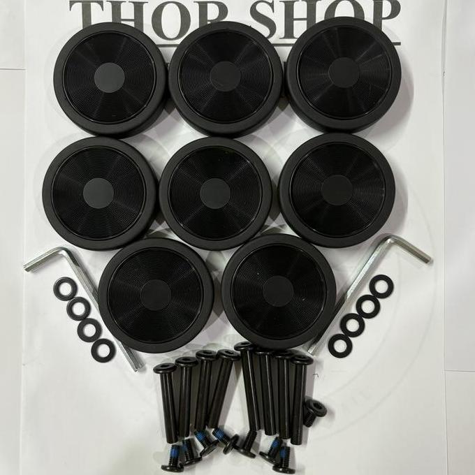 roda koper 55 mm double wheel Slazenger samsonite delsey navy condotti elle antler universal