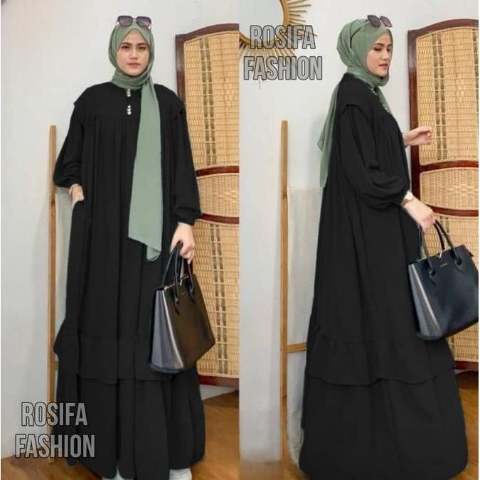 Diskont Baju Wanita Dewasa Gamis Lebaran 2026 Model Baru Gamis Viral Tiktok Kekinian Dan Fashionable