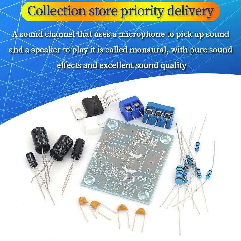 1/5/10Pcs LM1875T Mono Amplifier Board 20W High Temperature Speaker Amplifier Machine Manufacturing 