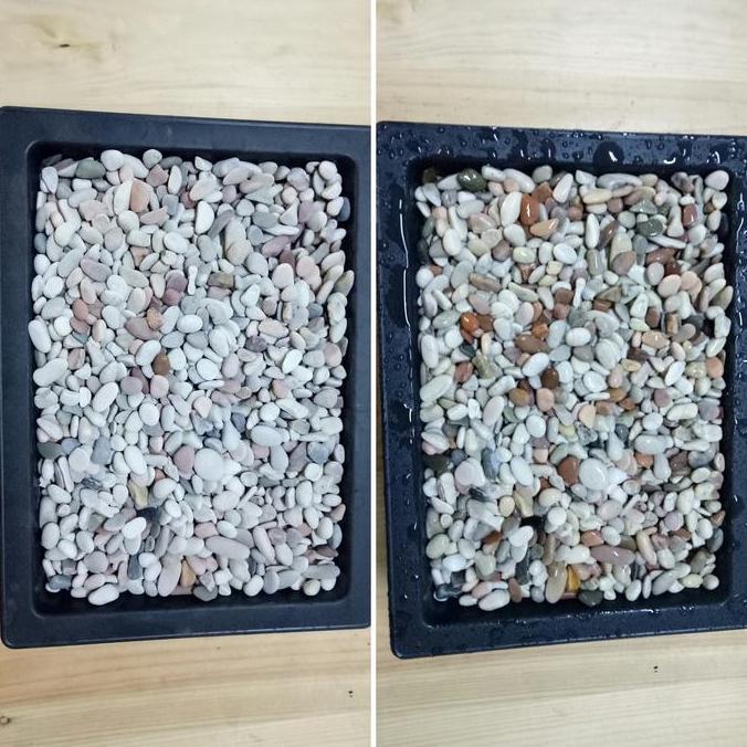 Batu Panca Warna (Batu Alam Koral Sikat Mix Carport Lantai Garasi Hias Taman)