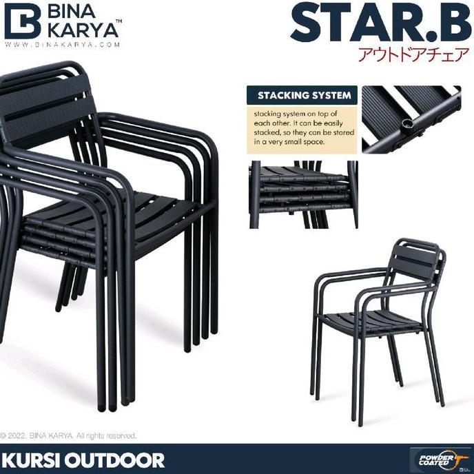 kursi outdoor kursi taman kursi kafe Besi Furniture Cafe Bangku Meja