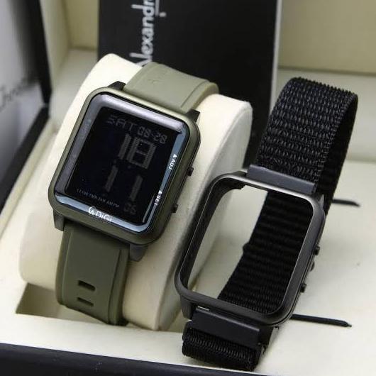 Ready TALI KARET JAM TANGAN ORIGINAL ALEXANDRE CHRISTIE AC9344 AC 9344 STRAP