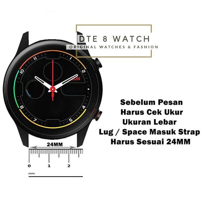Tali Jam Tangan Silikon Rubber 24mm Vt Quick Release