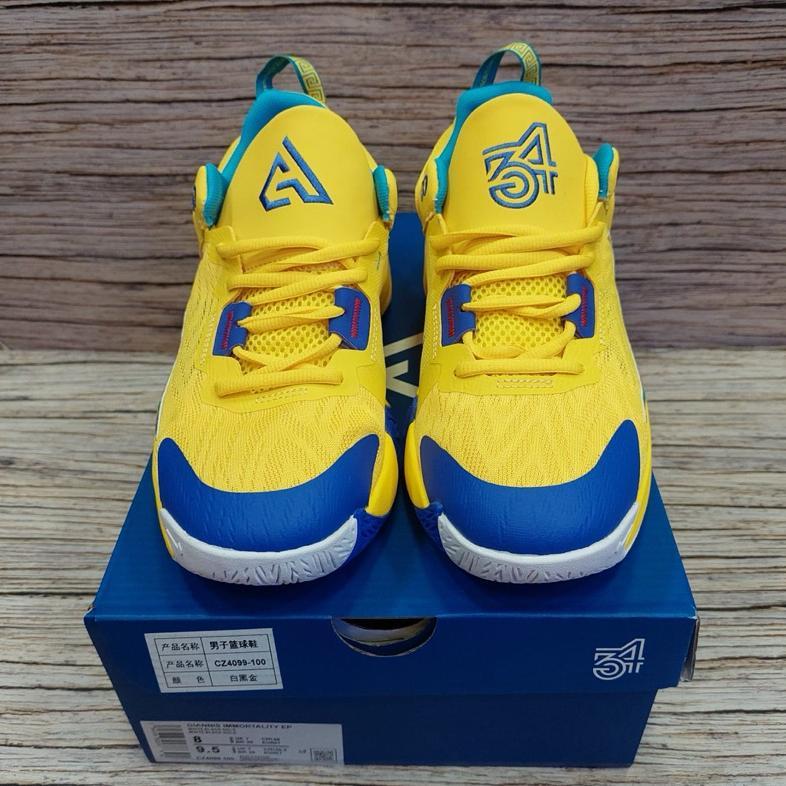 NEW Sepatu Basket/Voly Giannis Immortality 2 Yellow Multicolor Premium Original