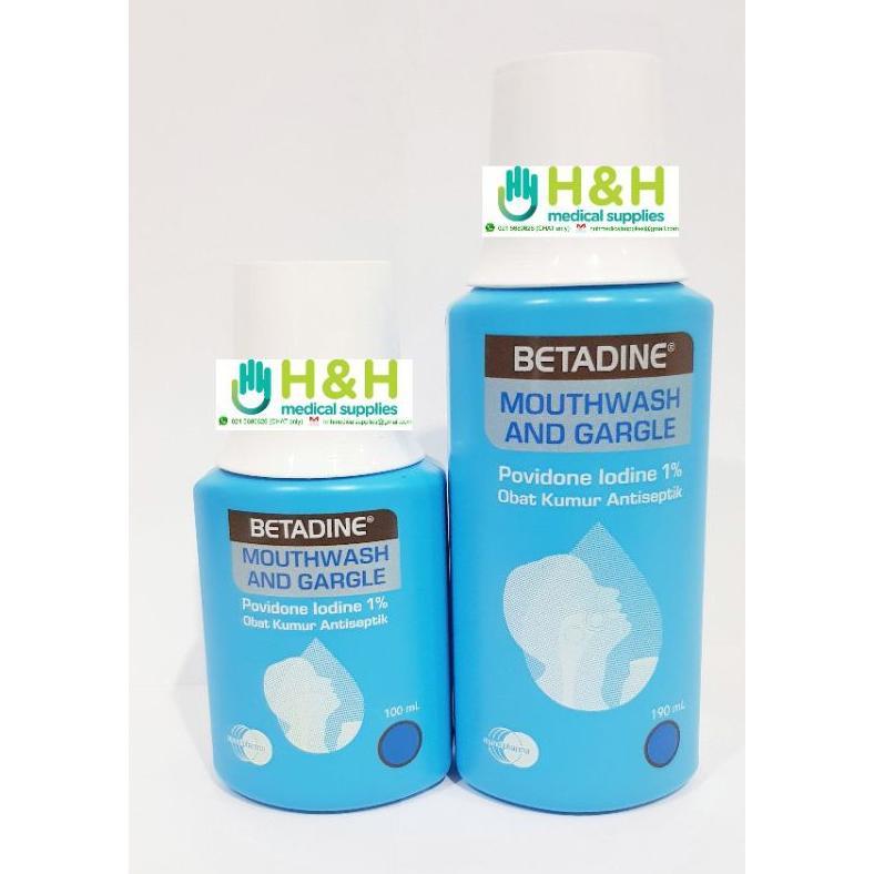 Betadine Kumur / Betadine Mouthwash
