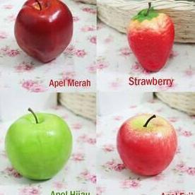 buah untuk pajangan jus/buah contoh etalase/buah mainan/buah-buahan