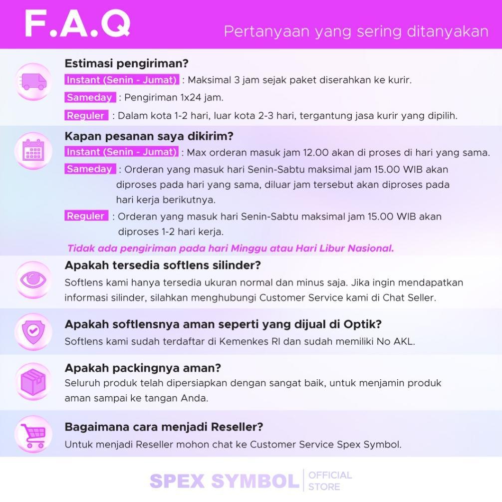 Spex Symbol Softlens Nami Varian Winter | Spring | Strom | Summer | Autumn by EXOTICON