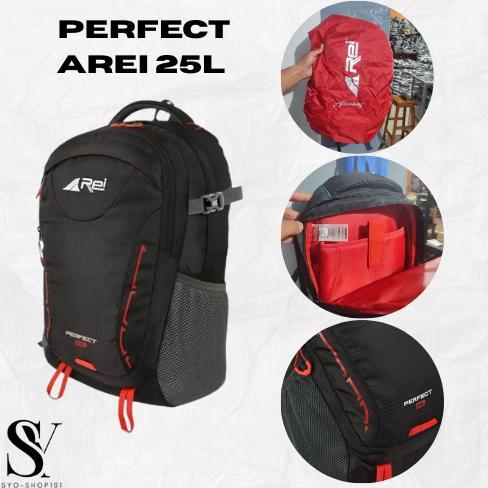 [PROMO] Tas Ransel Pria Wanita Tas Gendong/Tas Sekolah Rei Ori Mochila 02 25L