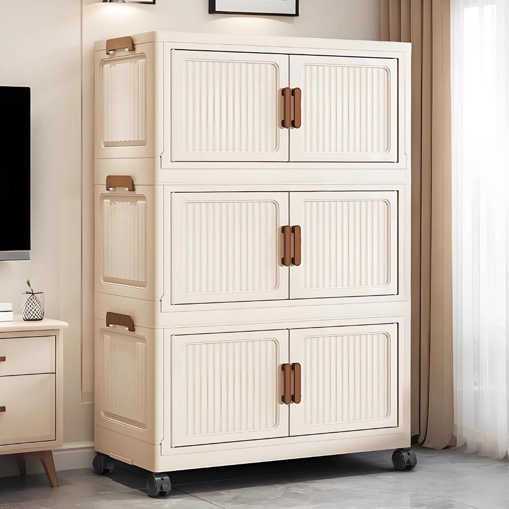 JBOS Lemari Pakaian Plastik Lemari Anak & Bayi Lemari Plastik Serbaguna Lemari Plastik Susun Multifu