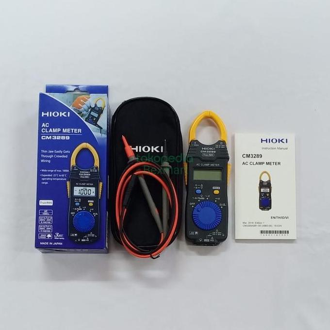 HIOKI CM3289 Clamp Ampere Tang Ampere 1A AC RMS