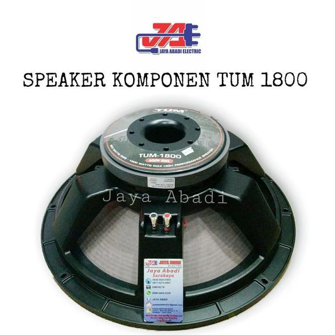 Promo Speaker Komponen TUM 1800 / Speaker TUM 1800 Diskon