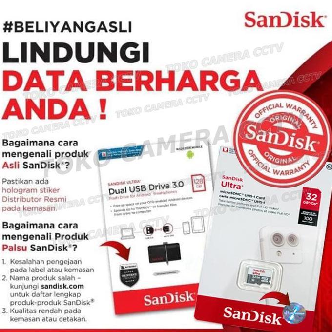 SanDisk MicroSD 512GB Kartu Memori 512GB UHS-1 Memory Card Class 10 [terbaik]