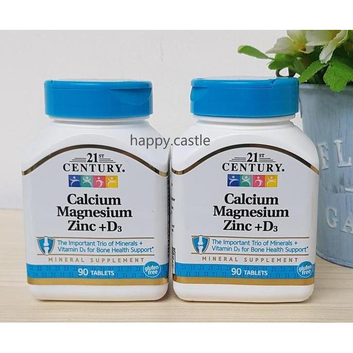 NEW 21st century calcium magnesium zinc d3
