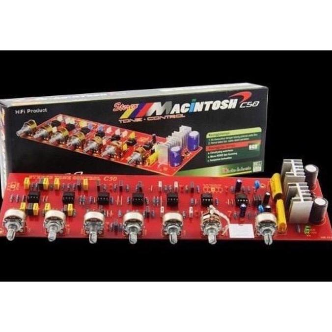 Promo TONE CONTROL PARAMETRIC C50 BELL BGR TONE CONTROL STEREO PARAMETRIK C 50 C-50 BELL BGR ASLI Di