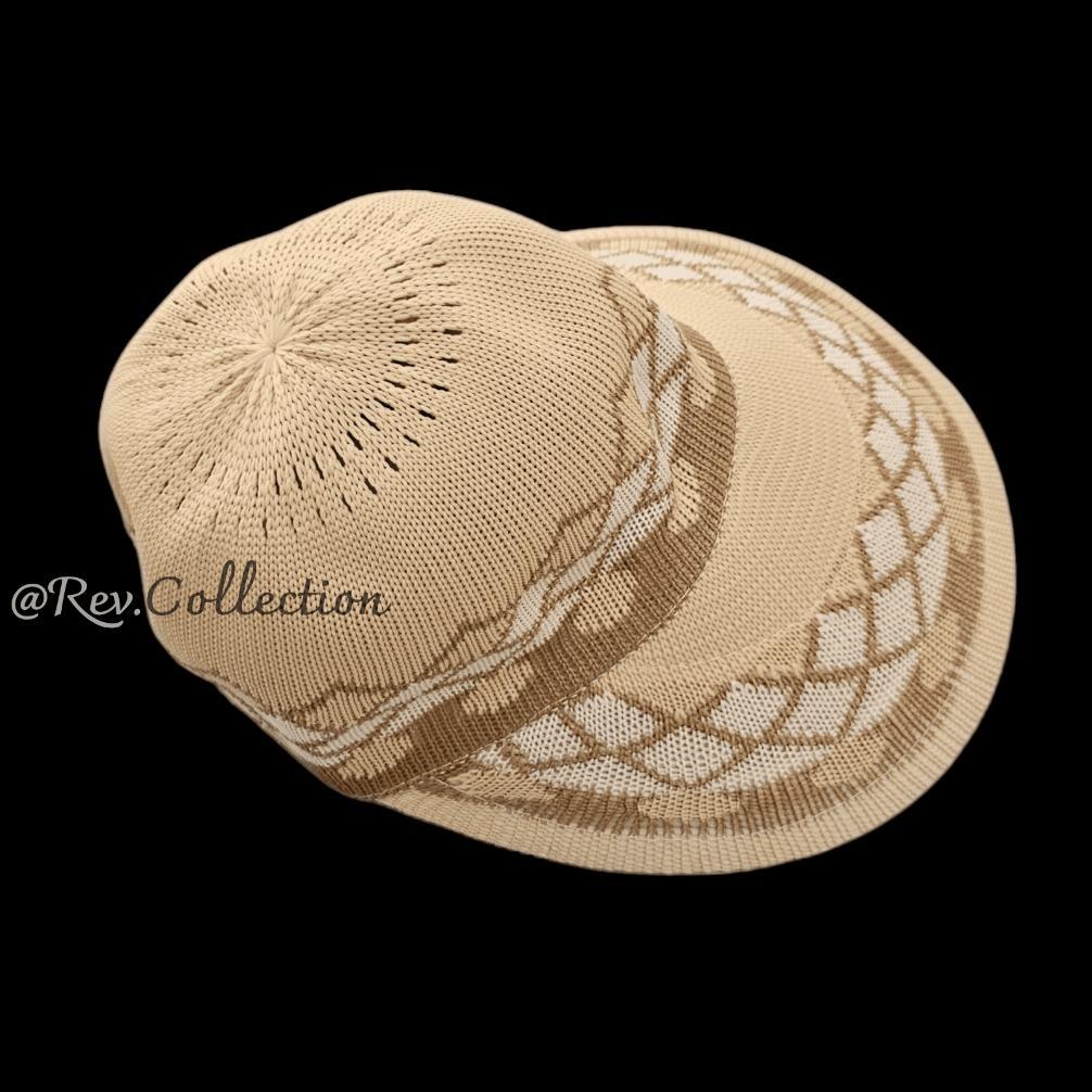 Topi Rajut Golf Wanita Muslimah | Topi Umroh Haji Nyaman Dipakai Ibadah