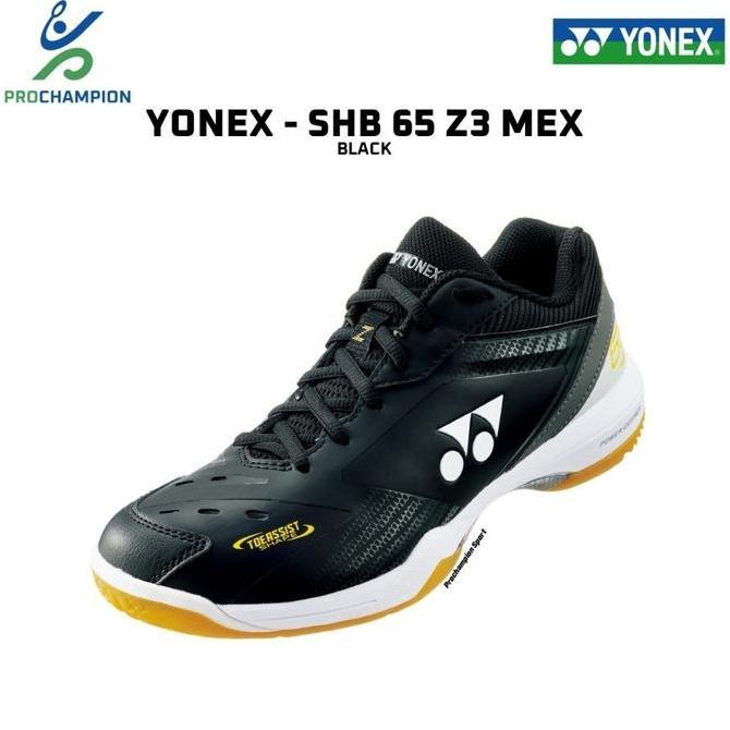 Sepatu Badminton Yonex SHB 65 Z3 MEX SHB65Z3 MEX with Power Cushion Black