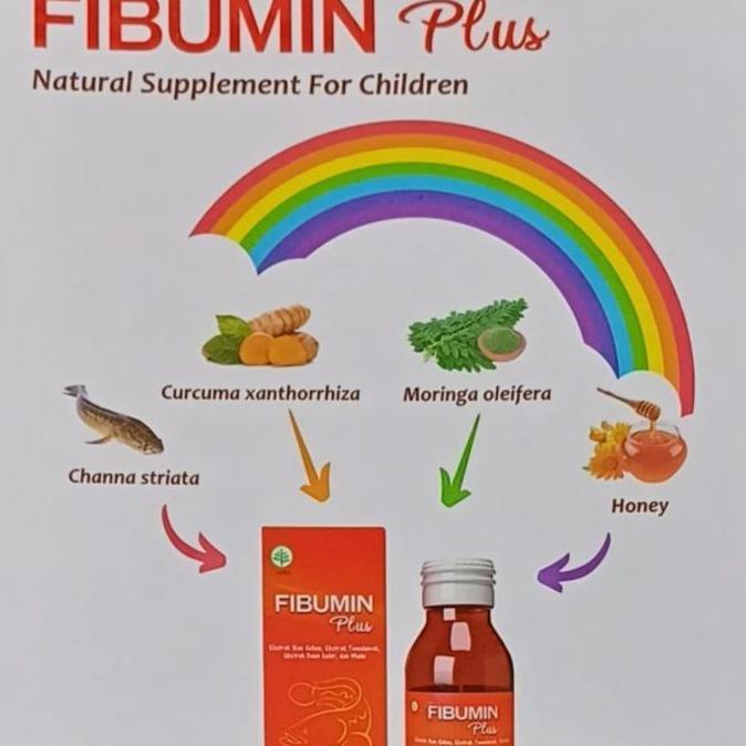 TERMURAH - Fibumin Plus Sirup ekstrak gabus