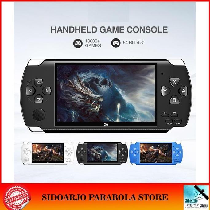Gameboy X6 P2P PSP Console Handhled Portable 4.3inch 8GB Retro Game Video Games Classic PEM