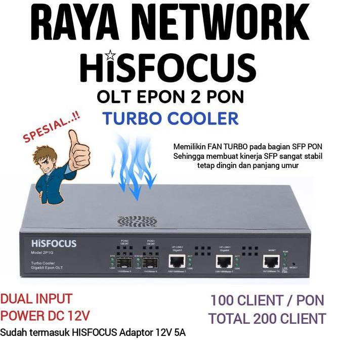 HISFOCUS 2P1G TURBO COOLER ORIGINAL DAN TERPERCAYA
