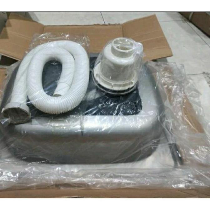 New- Bak Cuci Piring Wastafel Kitchen Sink Avur+Selang