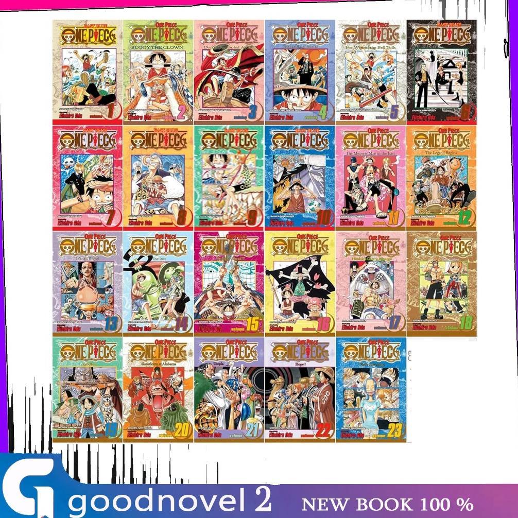 One Piece manga, Vol.1-100 (English Version)