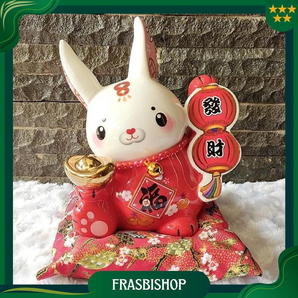 Pajangan Imlek/Pajangan Kelinci/Shio Kelinci/Hiasan Imlek/Kelinci Lucu Cod