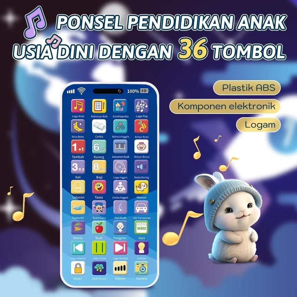 Promo Terbaru Mainan Edukasi Anak Usia Dini Belajar Berbicara Pintar Dengan 36 Fitur Menarik