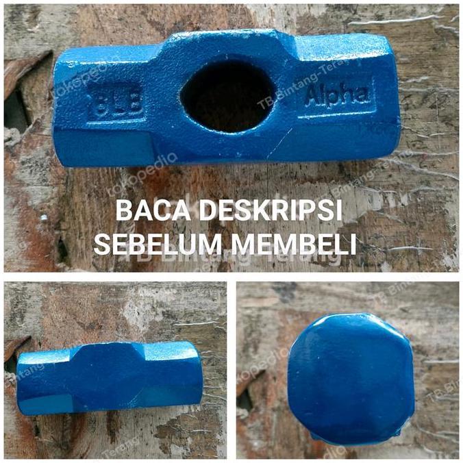 PALU BATU GODAM BODEM 6 LB 3 KG TANPA GAGANG