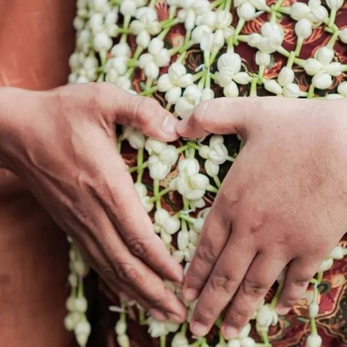 Ready Melati ronce siraman 7 bulan satu set bunga fresh