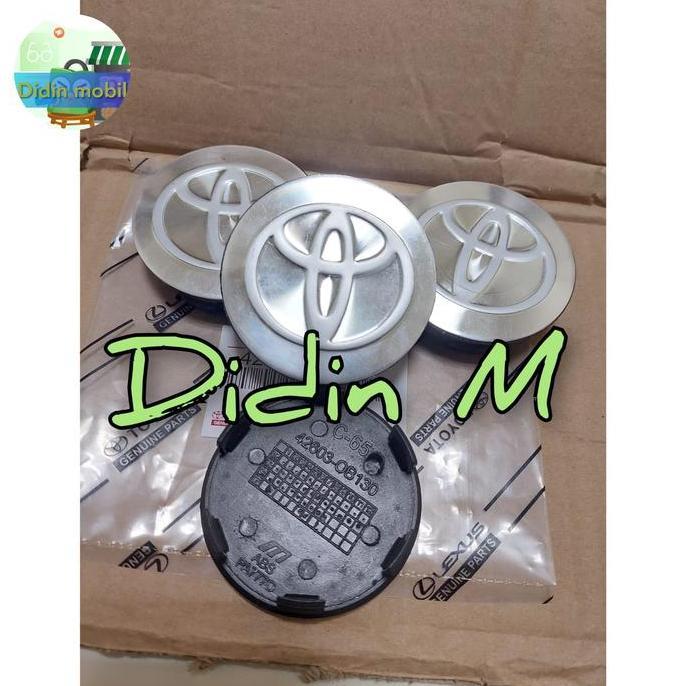 KEYMAZ Tutup dop roda velg 1set Kijang Kapsul Efi Ori