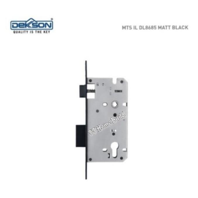 Mortise Lock Dekkson MTS IL DL 8685 MATT BLACK murah