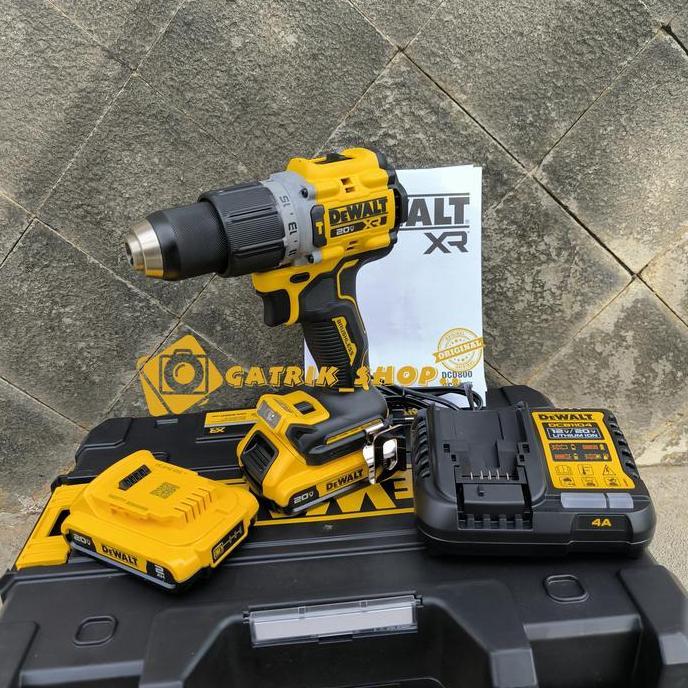 Dewalt DCD 805 Bor Dewalt DCD805D2T Bor Baterai Dewalt 20V Xr Cordless Hammer Drill