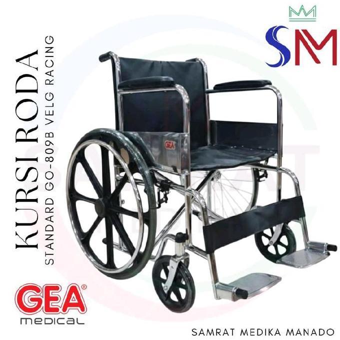 Kursi Roda Standard GO-809B GEA #New