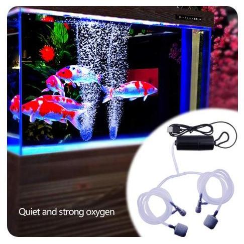 Mini Airpump Aerator mesin Pompa Udara USB Powerbank portable pancing