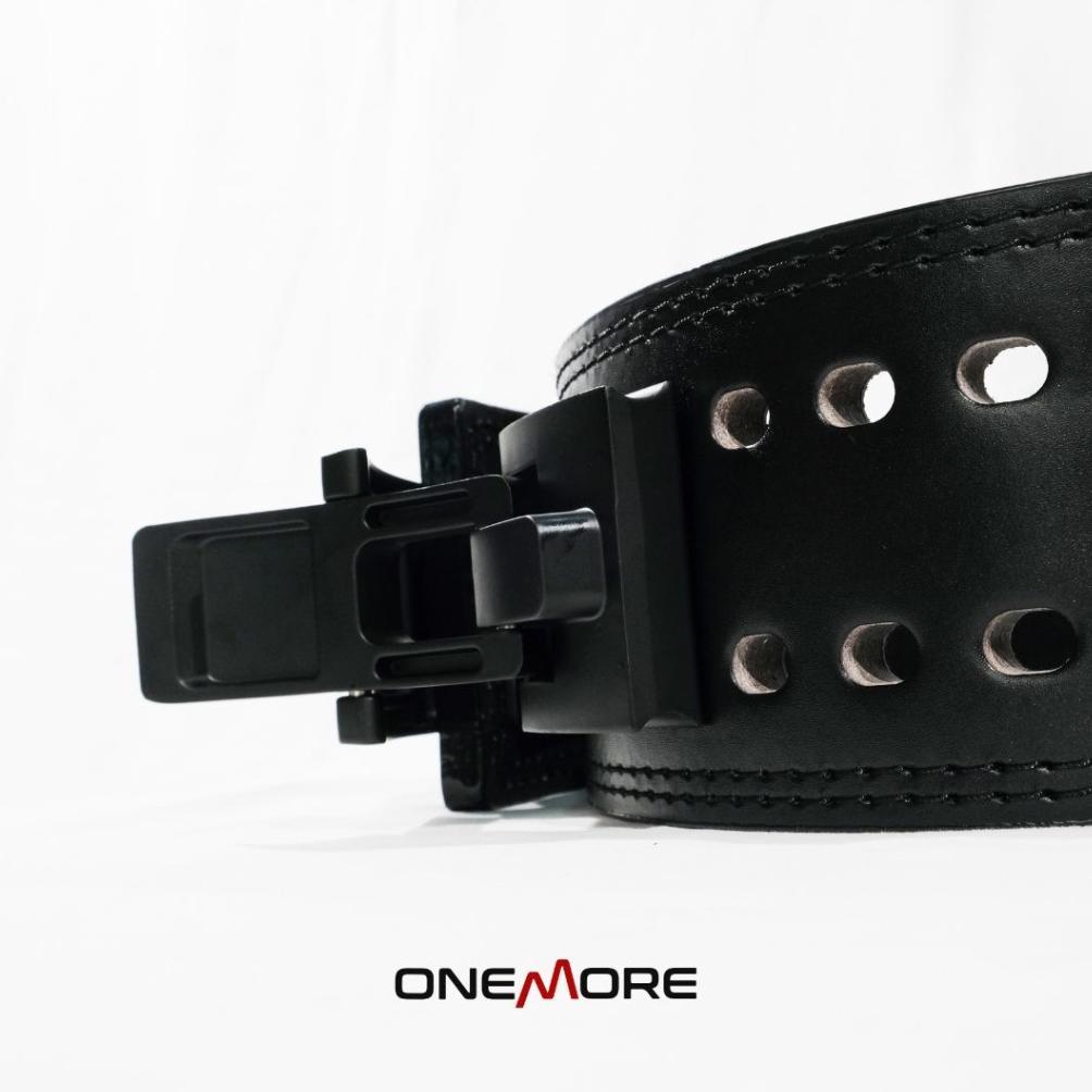 DISKON ONE MORE 13MM POWERLIFTING LEVER BELT SABUK FITNESS GYM