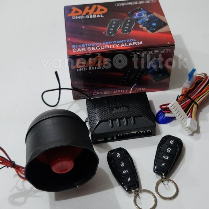 OWZY [Bluetooth+App] Alarm Mobil Anti Maling Universal Dengan Fitur Bluetooth + App Terkoneksi ke HP