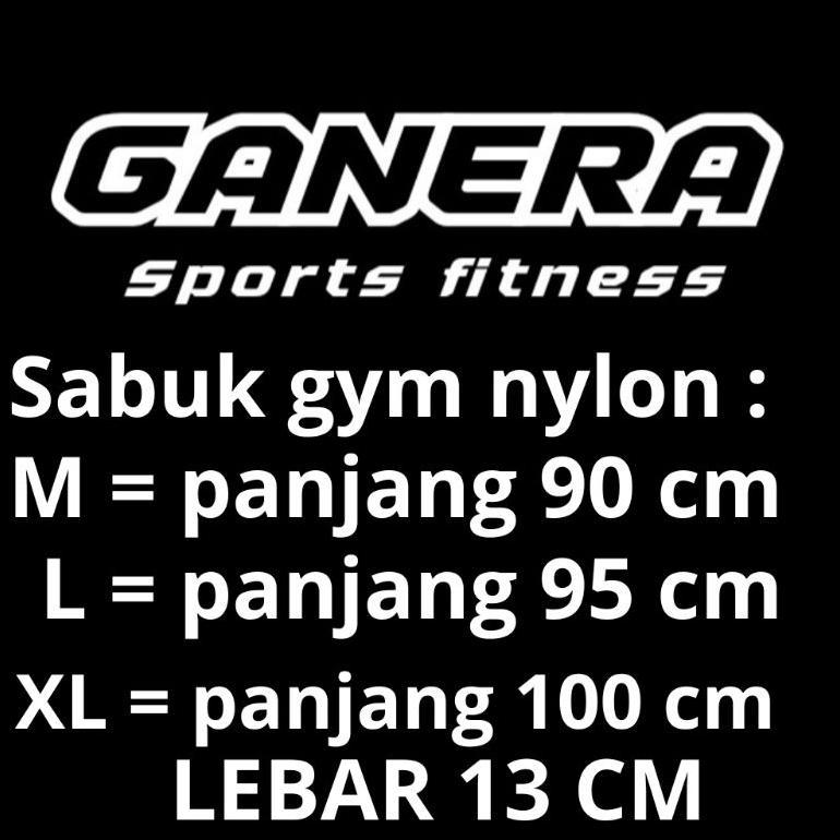 DISKON SABUK GYM / SABUK FITNESS PRIA  WANITA BELT GYM NYLON GANERA | SABUK FITNESS