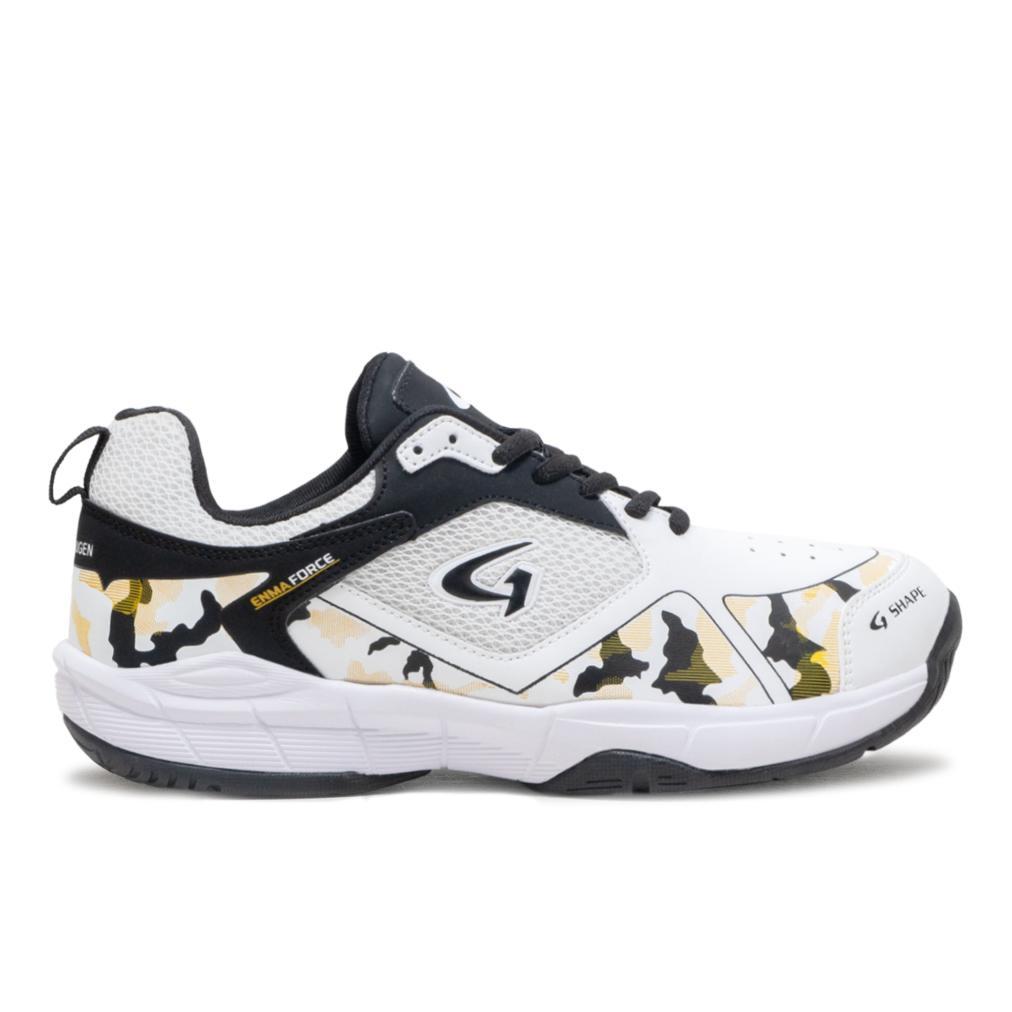 FREE ONGKIR HYOUGEN ENMA FORCE PUTIH HITAM SEPATU BADMINTON SIZE 39-44