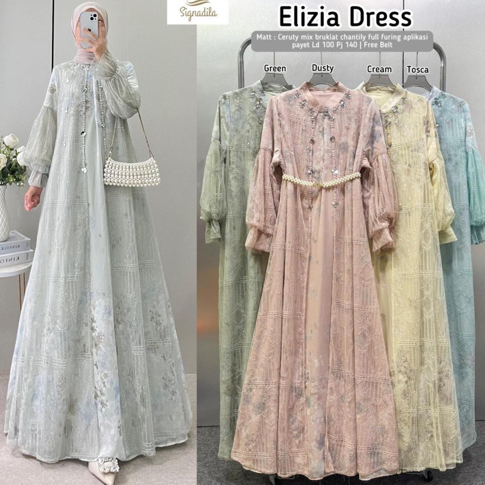 Harga Miring Sephora Maxy Dress Free Belt / Gamis Scuba Polos / Gamis Kondangan / Busana Muslim Terb