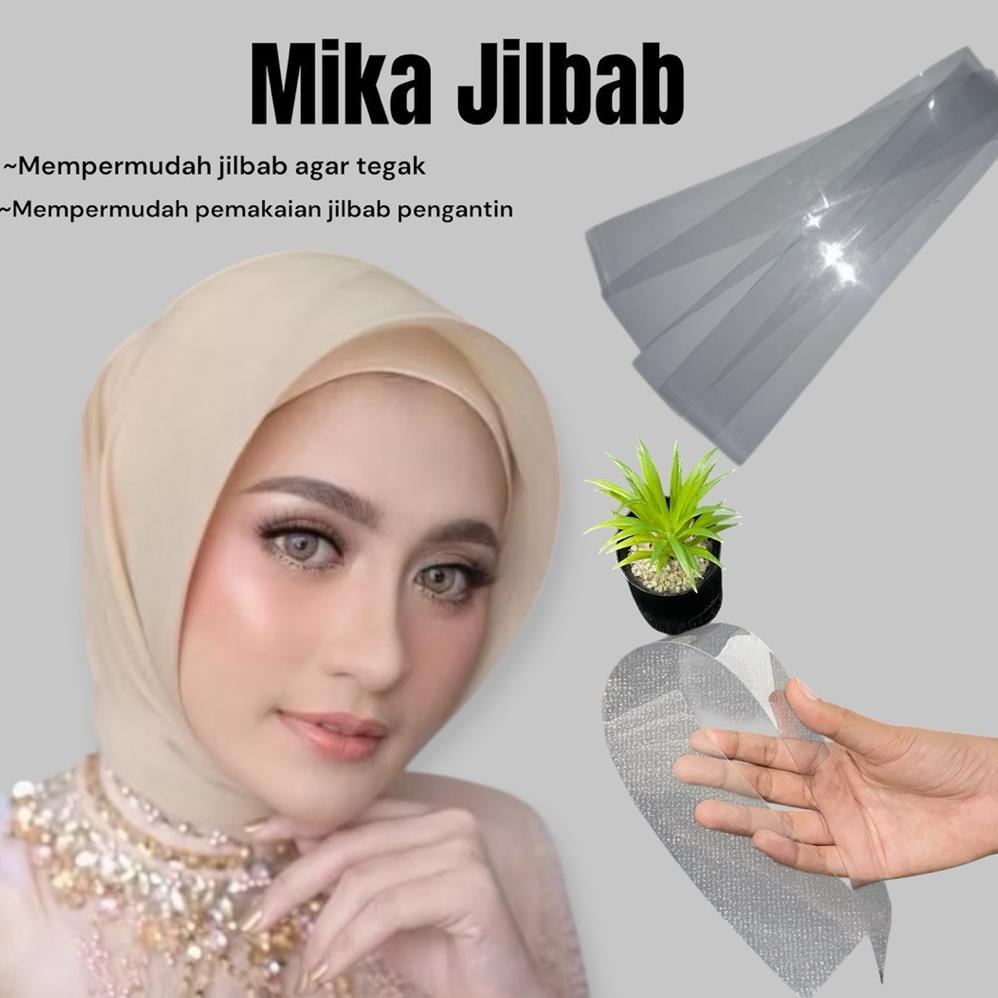 Termurah Mika Jilbab Penegak Kerudung Anti Letoy Ameeca