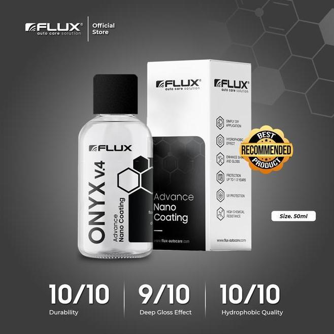 Coating Mobil Motor Flux Onyx V4 Nano Ceramic Coating Up To 3 Tahun