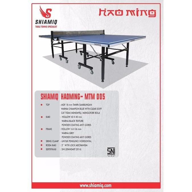 TERMURAH - Meja Pingpong Tenis Meja SHIAMIQ Haoming