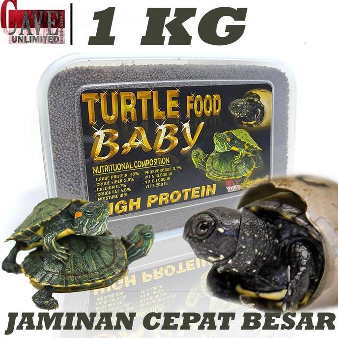 1KG MAKANAN PELET BABY KURA KURA BRAZIL RES AMBON ALIGATOR HI PROTEIN