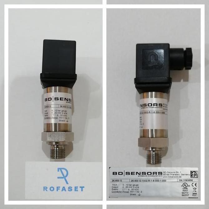 Pressure Transmitter Bd Sensor 26.600G 10Bar 4-20Ma G1/4" Din 3852