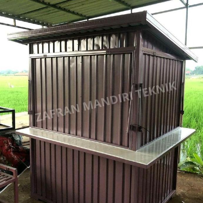 Terlaris [Custom 3] Custom Booth Container Booth Semi Container