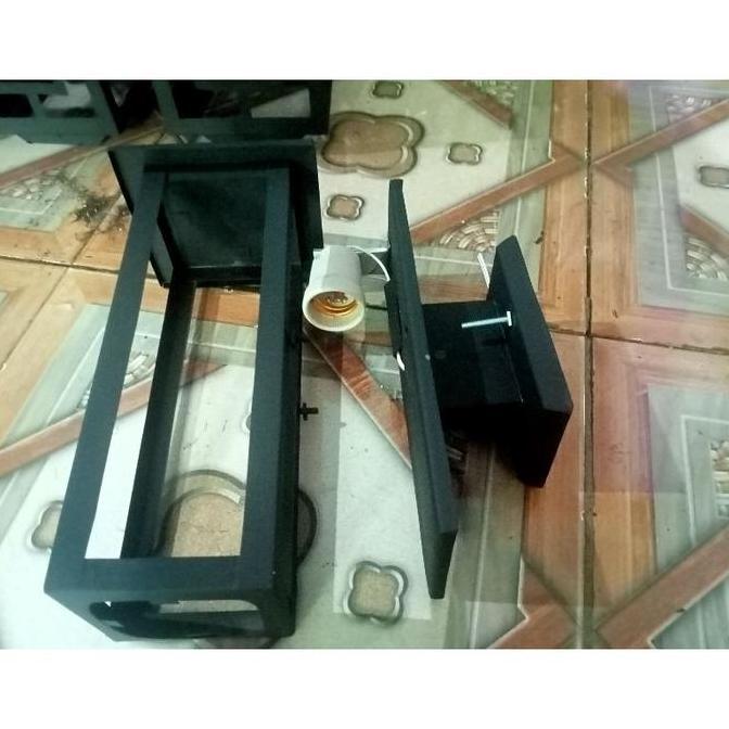 Allthebest- Lampu Dinding Minimalis Outdoor Indoor_ORI KACA MOTIF HIAS WELL_Teras