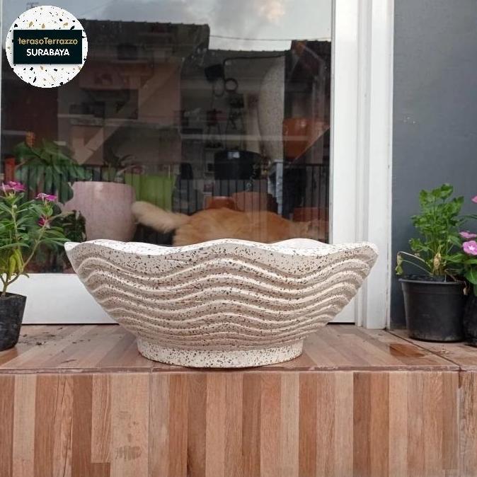 Promo Pot Teratai Pot Tanaman Teraso/terrazzo Diskon