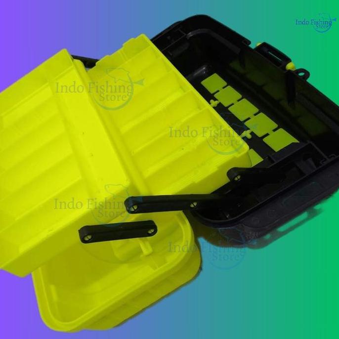Promo Tackle Box 6200 Aramis Kotak Alat Perkakas Mancing 3 Tingkat Tiga Susun Umpan Pancing Kacamata