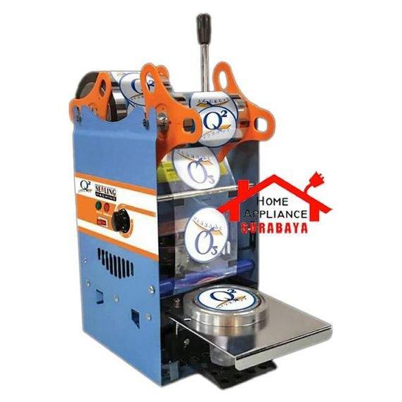 MESIN CUP SEALER PRESS GELAS PLASTIK MANUAL SEALING MACHINE Q2 8881 Q2-8881 ORIGINAL DAN TERPERCAYA