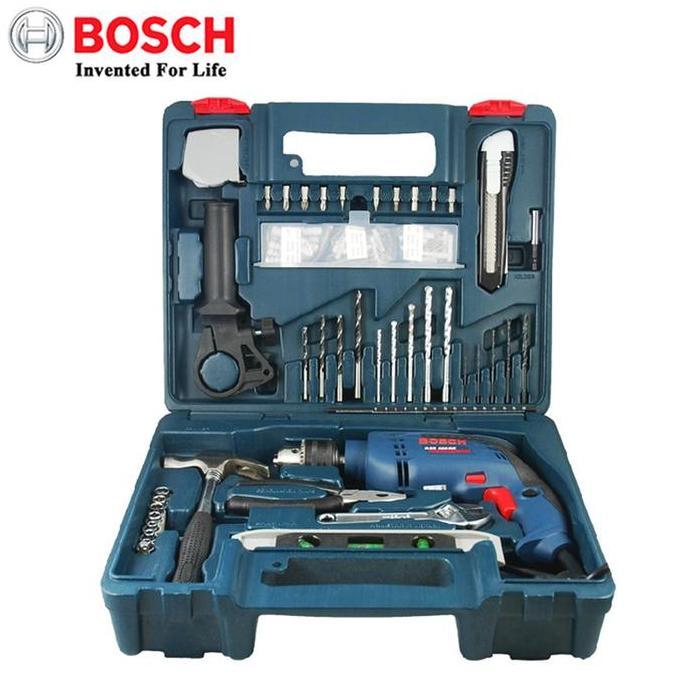 Terlaris Bosch Gsb600Re Impact Drill Multi-Function Hand Drill Tool Kit Electric Tool Household Set 